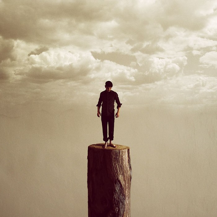 small isolation — surreal photography by Achraf Baznani