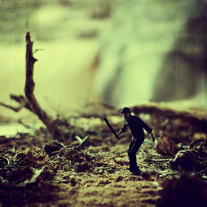 Fear in the Forest — surreal photography by Achraf Baznani
